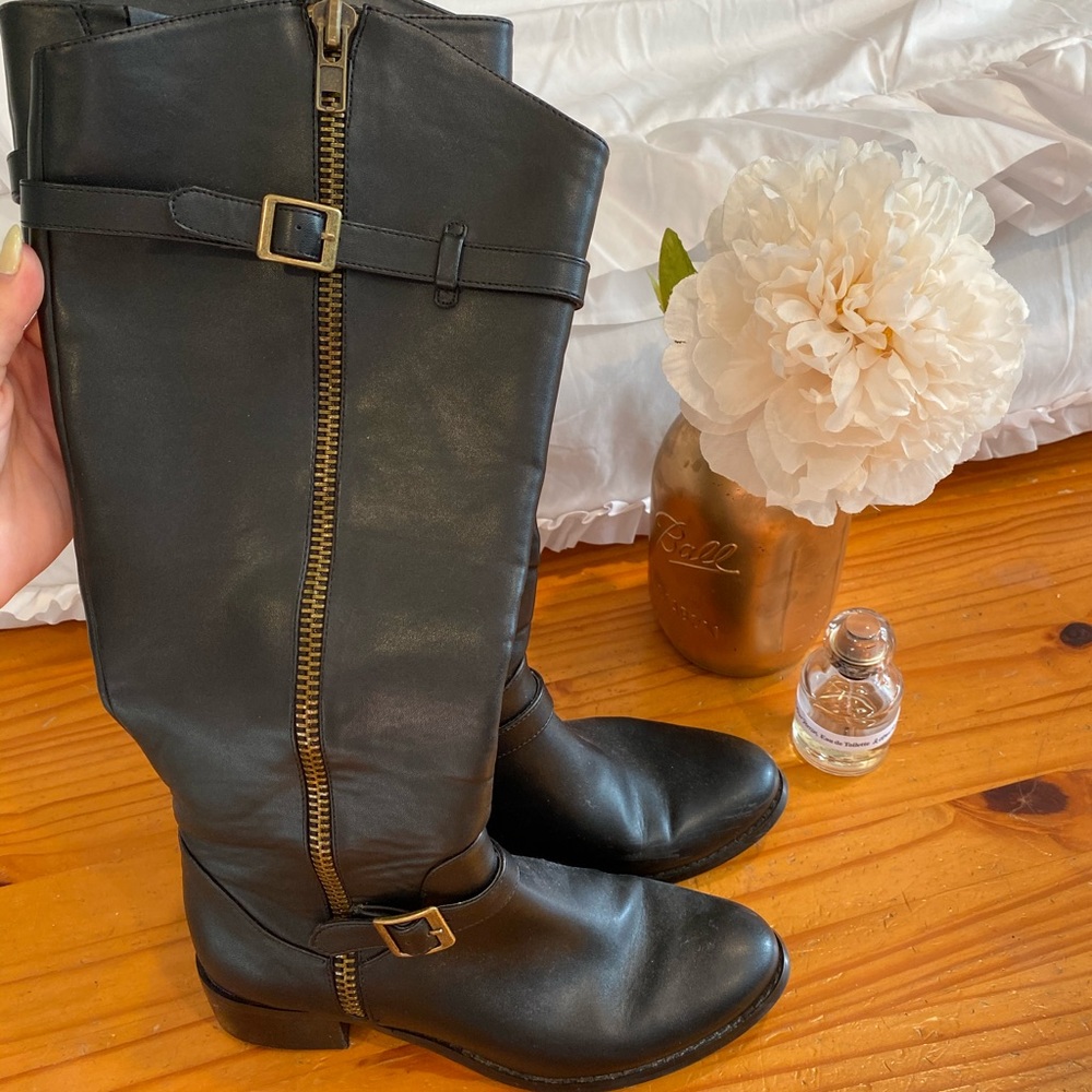 Knee High Riding Boots - Picture 2 of 3